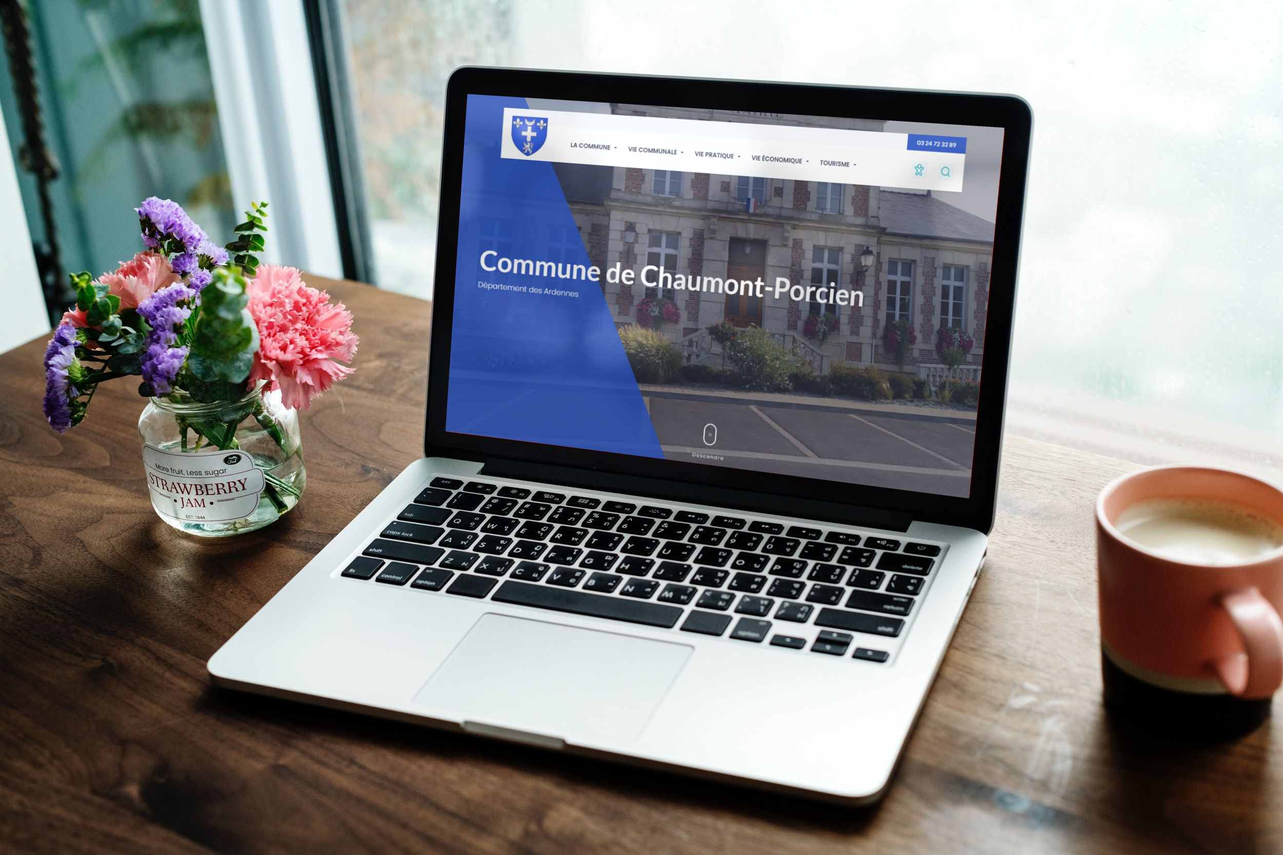 Création du site internet de la commune de Chaumont-Porcien